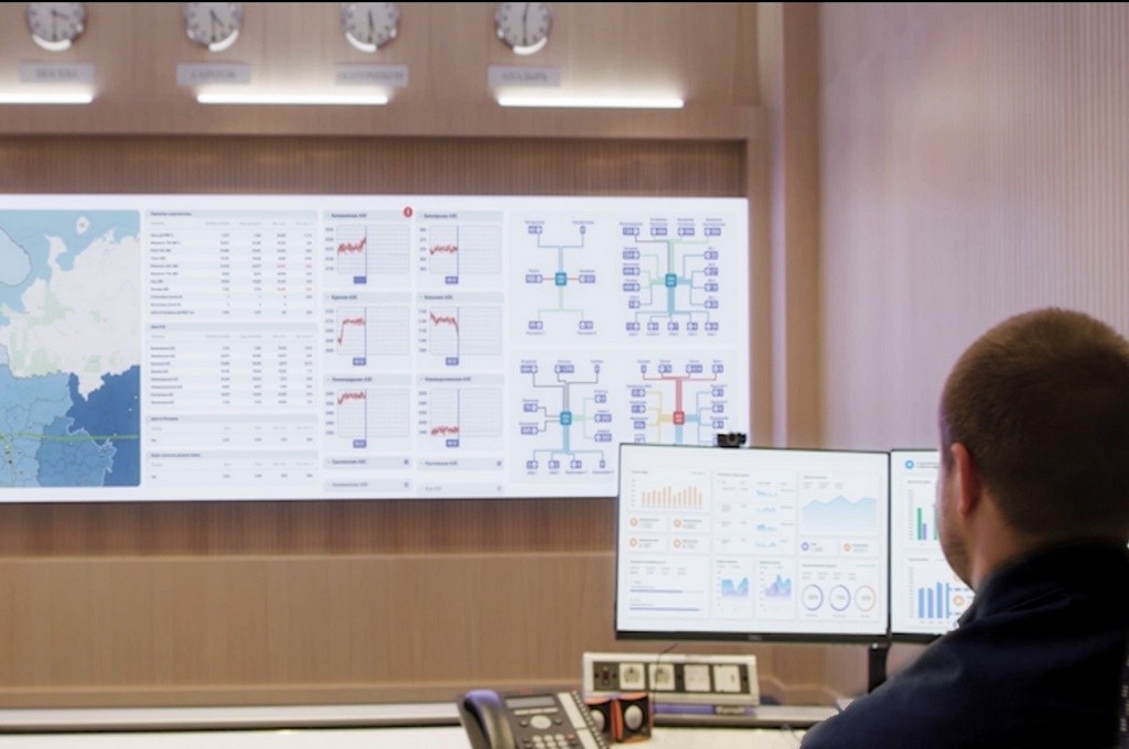 Стол диспетчера Росэнергоатом 8